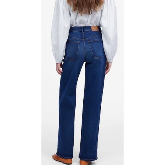 Madewell The Petite Perfect Vintage Wide-Leg Jean Size 31P NWT - Picture 4 of 12